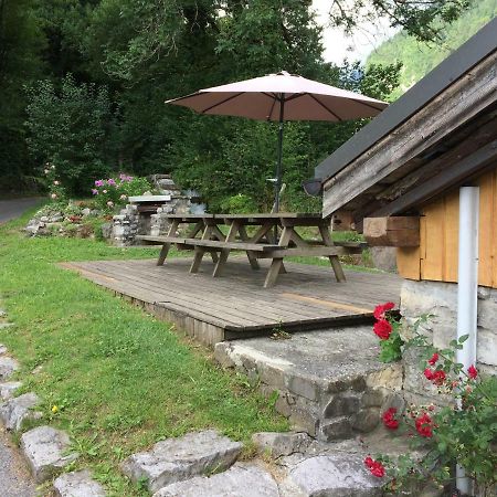 Gîte des Moulins Samoëns Exterior foto